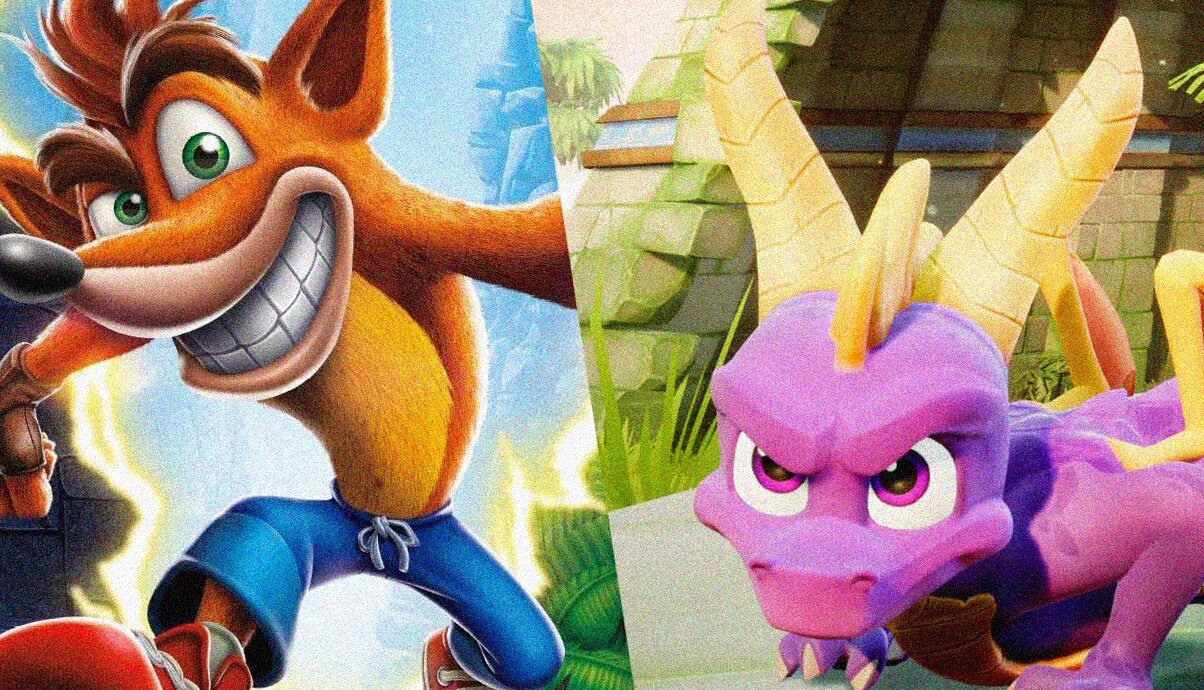 Spyro Reignited Trilogy + Crash N. Sane Trilogy in Bundle a 69,99 euro su Amazon