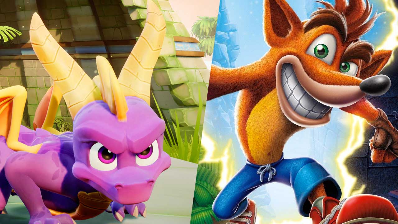 Spyro Reignited Trilogy + Crash N. Sane Bundle