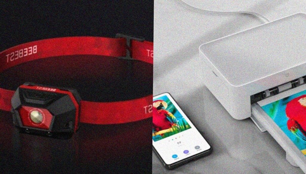 Xiaomi fascia LED e stampante wireless Mijia