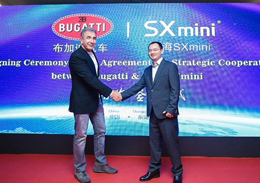 L'azienda cinese SX Mini firma una partnership davvero prestigiosa con Bugatti 12