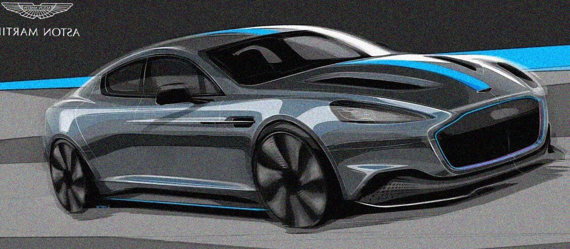 Aston Martin mostra in video il prototipo dell'auto elettrica Rapide E
