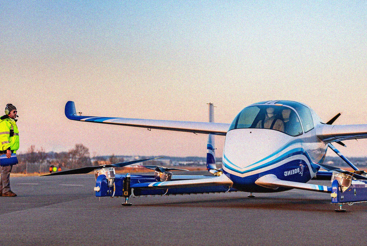 Boeing VTOL taxi volante