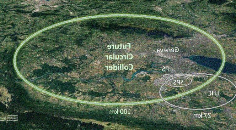 Il CERN vuole costruire un acceleratore di particelle da 100 KM