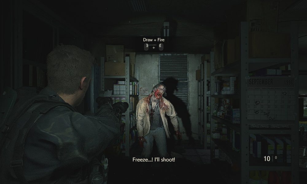 Un codice all'interno di Resident Evil 2 riporta la possibilità di utilizzare il personaggio Chris Redfield 5