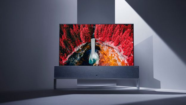 LG lancerà una TV OLED 8K e la TV arrotolabile OLED R nella seconda metà del 2019 1