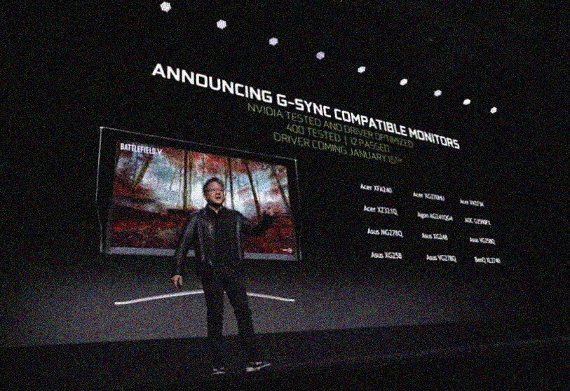 Nvidia annuncia al CES 2019 l'arrivo del supporto G-Sync su 12 monitor FreeSync