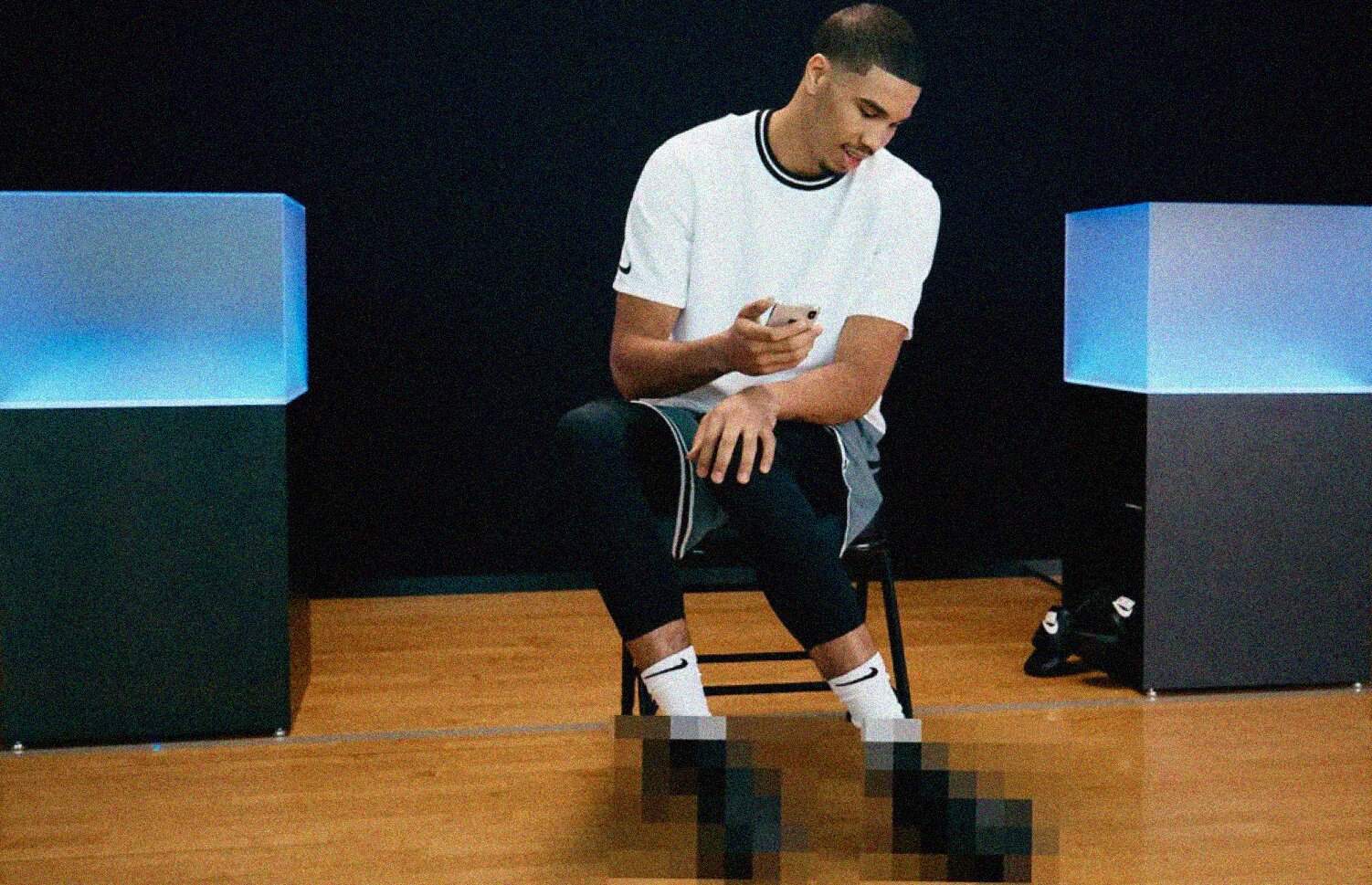 Nike scarpe auto allaccianti da basket NBA