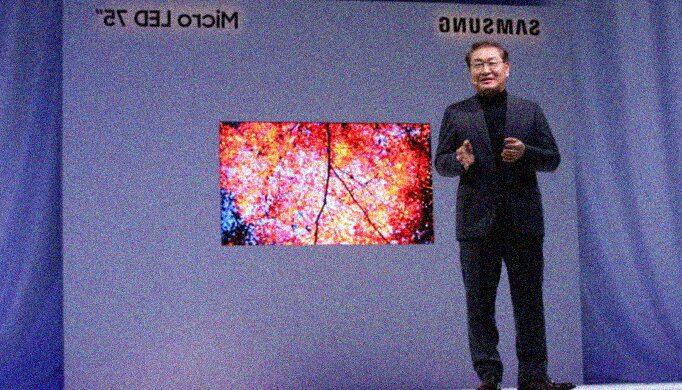 Samsung al CES 2019 con una Smart TV microLED 4K da 75 pollici