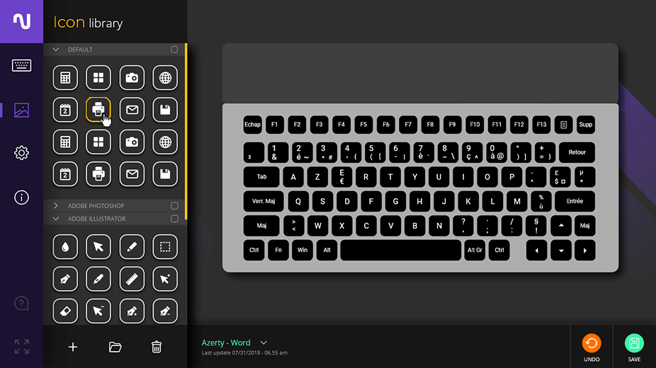 Nemeio ha presentato al CES 2019 una tastiera e-ink con tasti personalizzabili 1