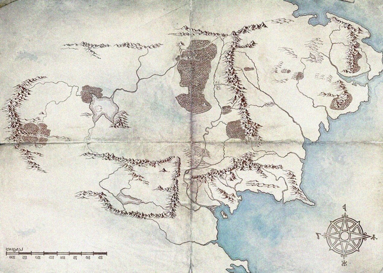 Amazon pubblica una mappa interattiva della Terra di Mezzo per la serie ambientata nel mondo de "Il Signore degli Anelli"