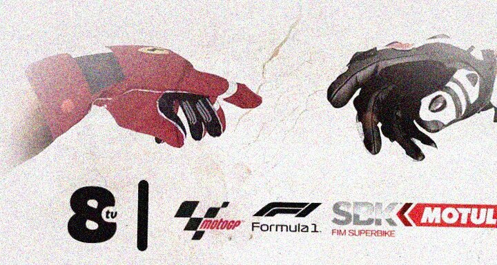 Gli eventi di Formula 1, MotoGP e SuperBike in diretta su TV8