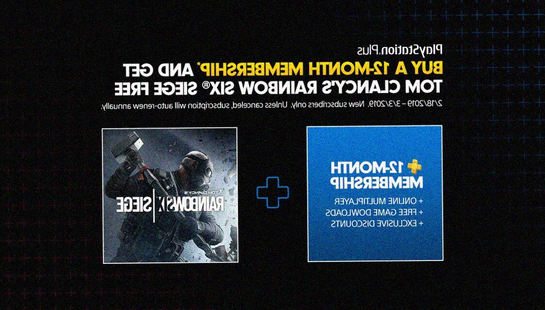Rainbow Six: Siege gratuito per chi si abbona a 12 mesi di PlayStation Plus