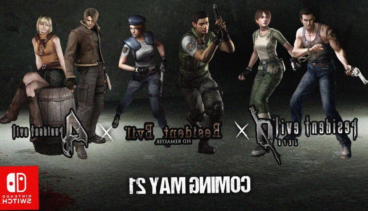 Resident Evil 0, Resident Evil e Resident Evil 4 disponibili su Nintendo Switch dal 21 maggio