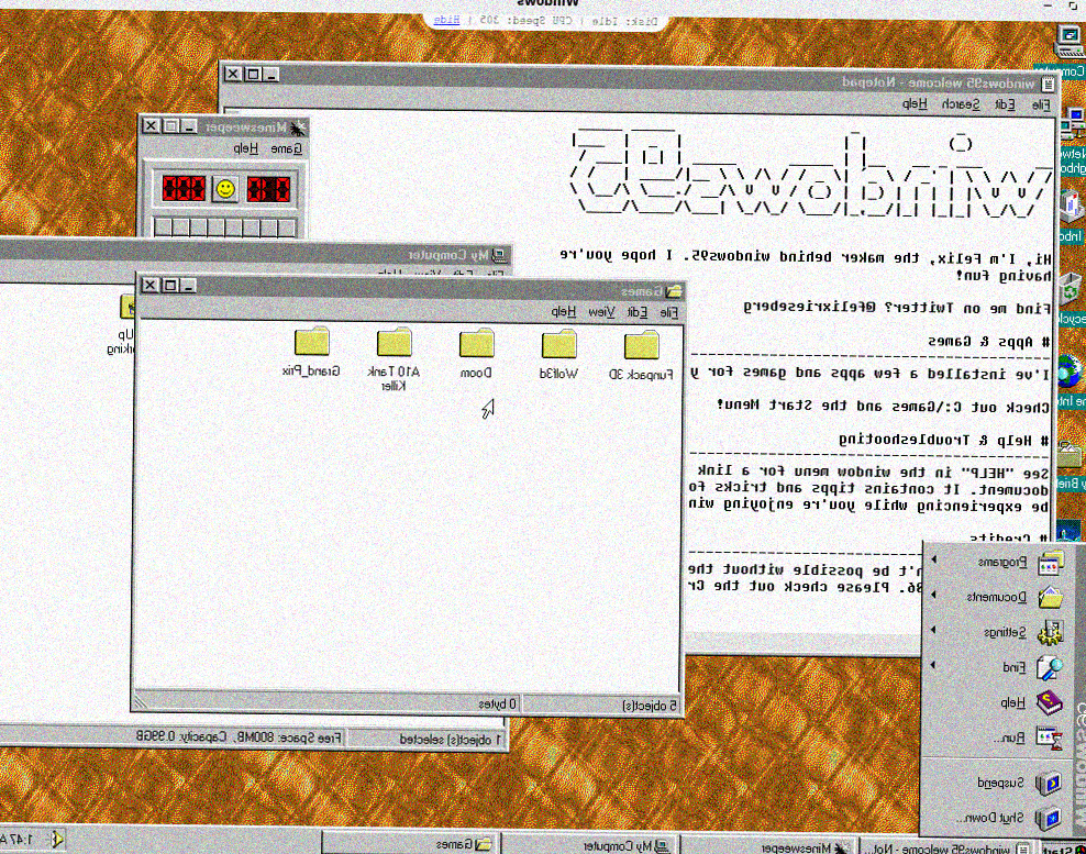 Come usare Windows 95 in un browser web su Windows, Mac e Linux