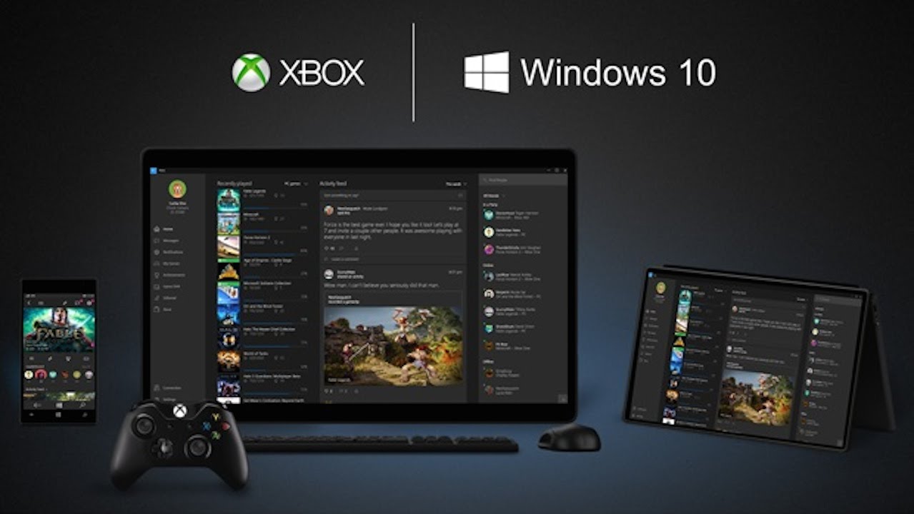 Xbox One PC Windows 10
