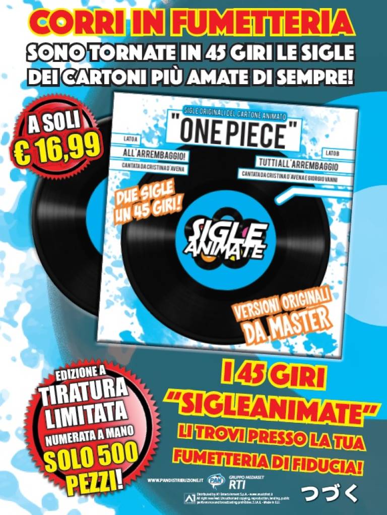 Le più belle sigle dei cartoni animati arrivano in vinile 45 giri 1