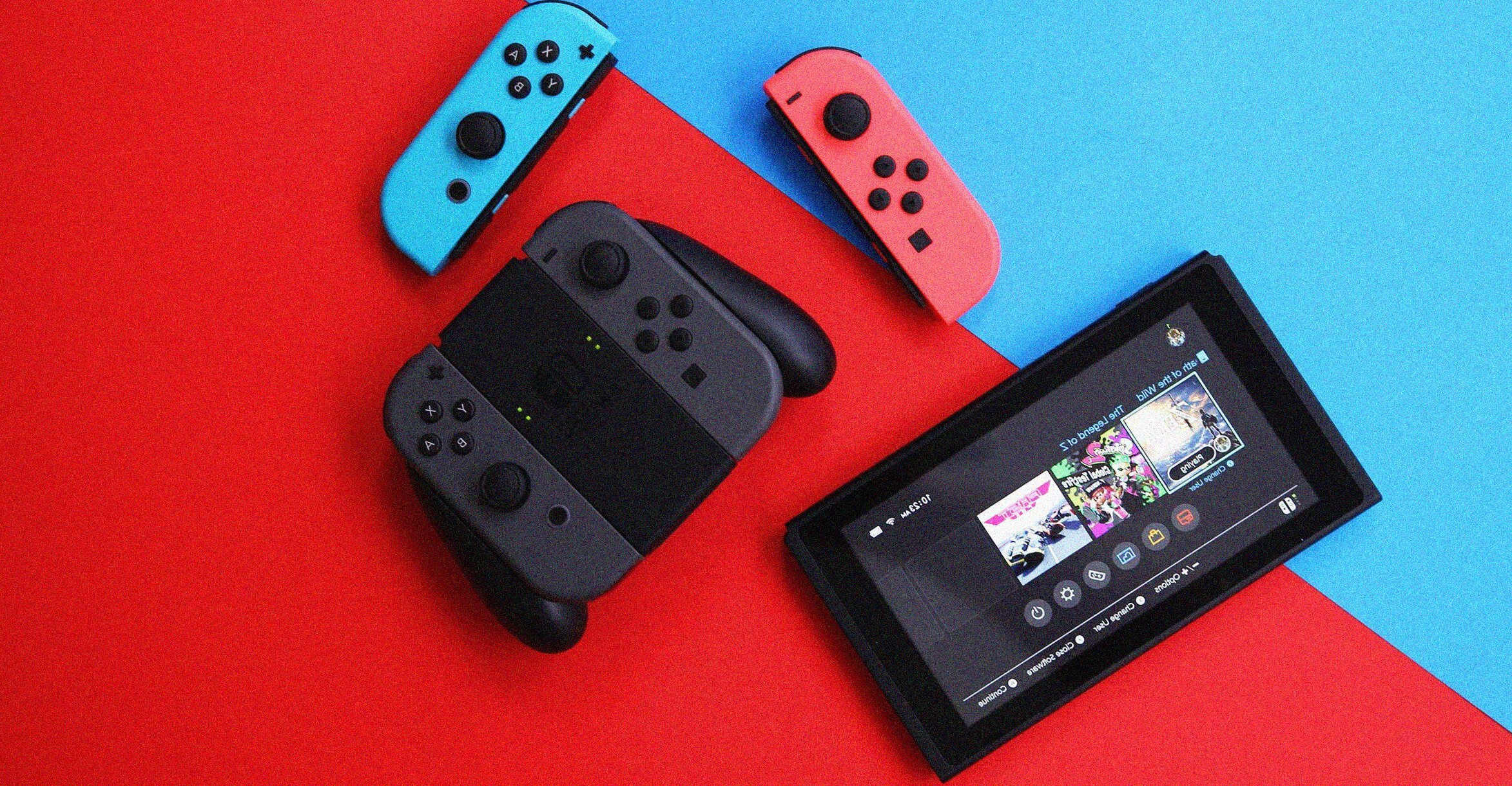 Google Chrome Nintendo Swtch joy-con