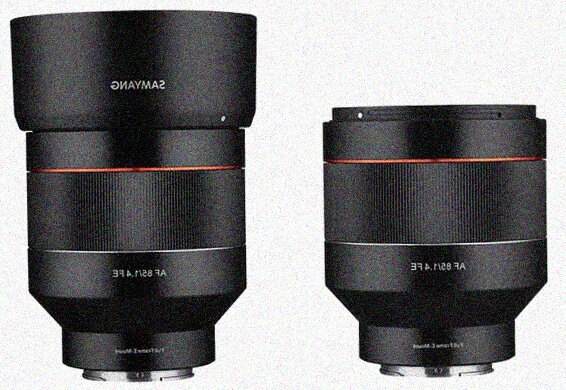 Samyang AF 85mm F1.4 FE è una nuova ottica studiata per le mirrorless full frame Sony