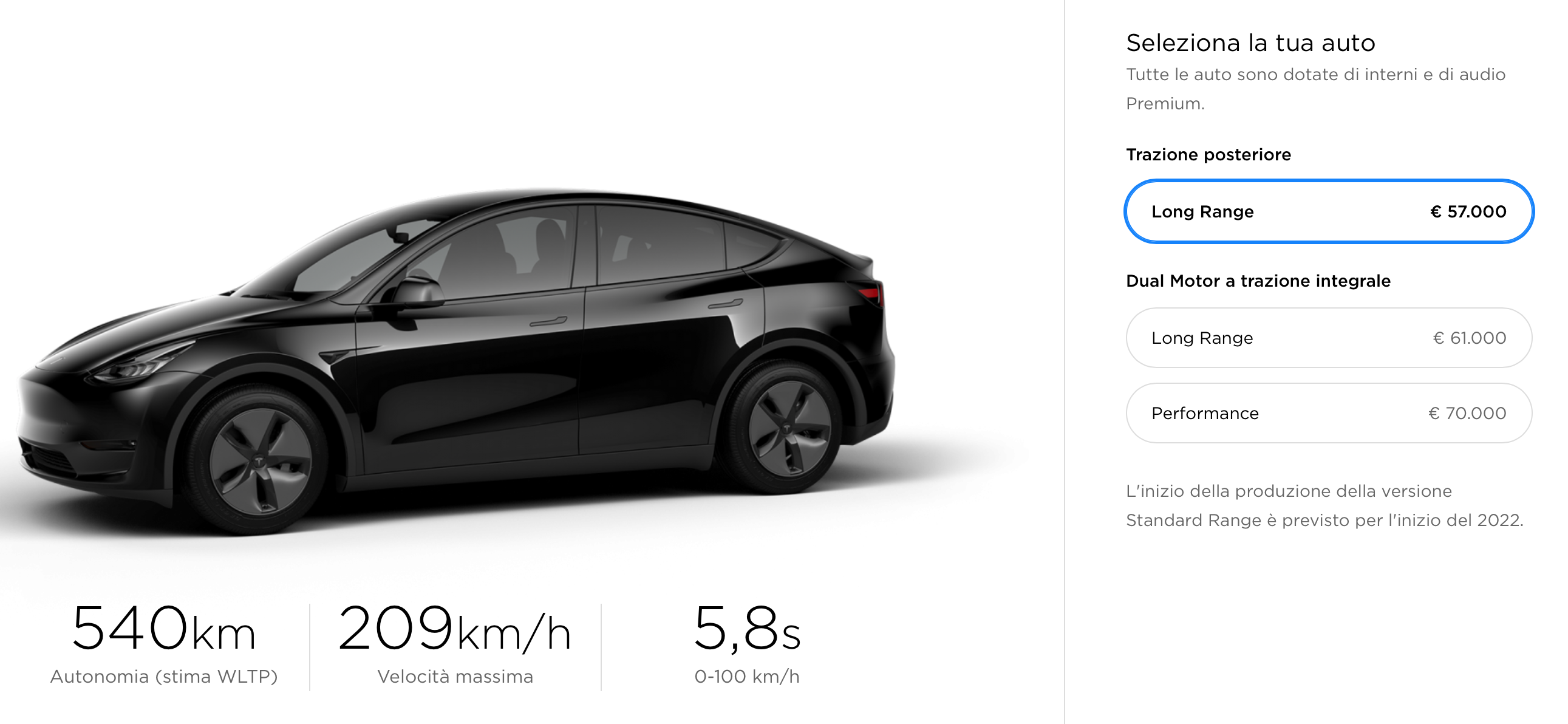 Tesla Model Y in Italia dal 2021 al prezzo base di 57.000 euro 1