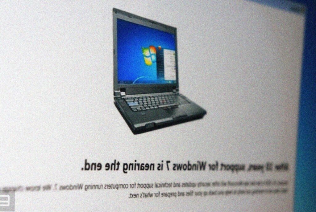 Windows 7 fine supporto 14 gennaio 2020