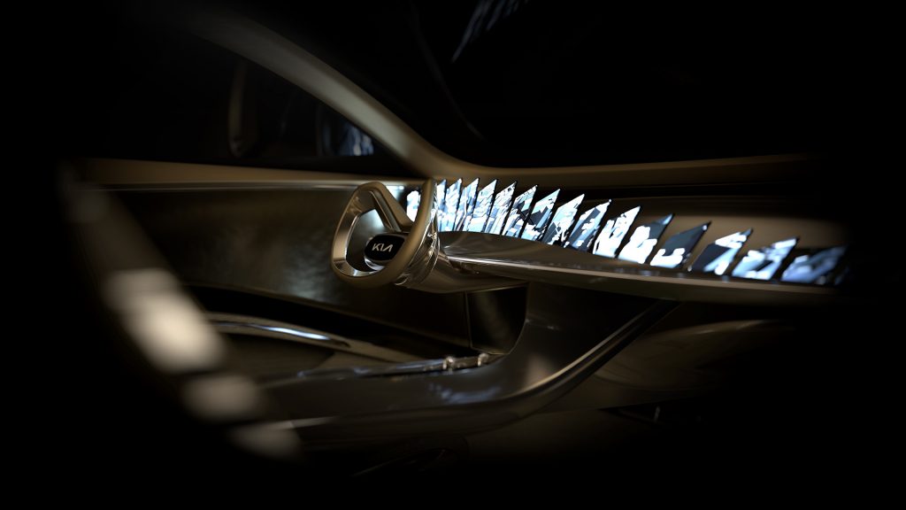 Kia presenta il suo nuovo concept EV, una vettura dagli interni futuristici 1