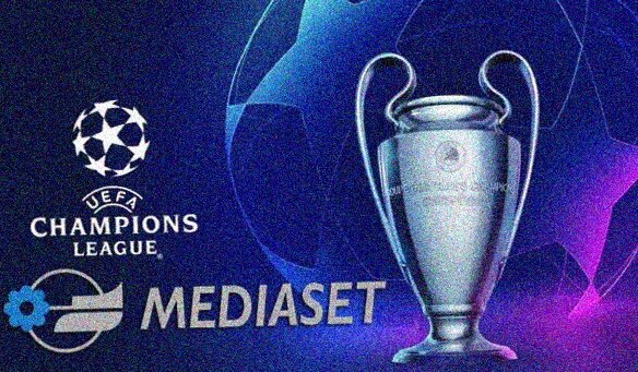 Mediaset trasmetterà 121 partite della Champions League 2021-2024