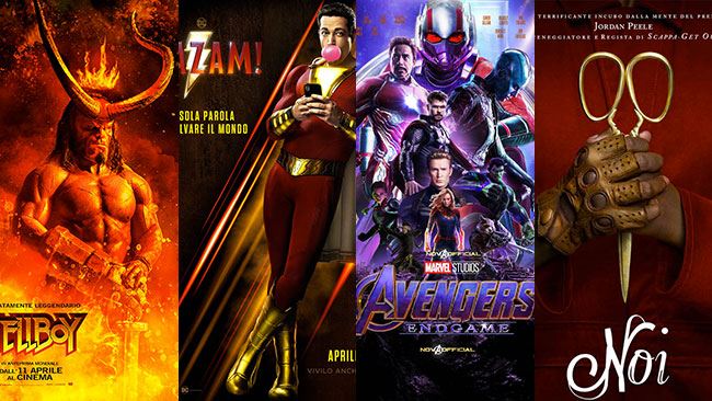 Film al cinema ad aprile 2019