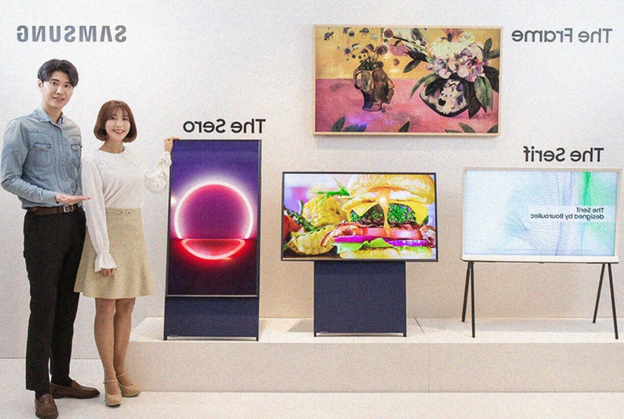 Samsung Sero TV è pensata per i millenials e può essere ruotata in verticale