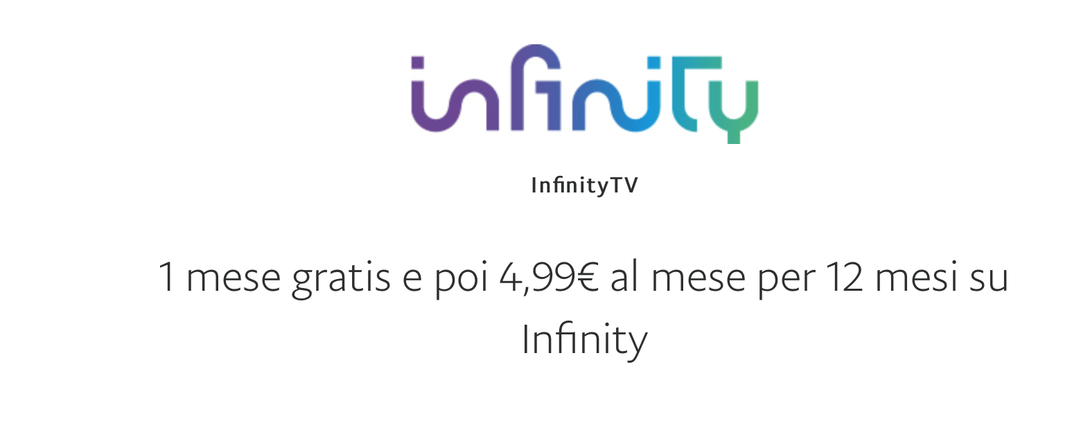 Come avere Infinity TV gratis per 30 giorni e poi a 4,99 euro al mese grazie a PayPal 1