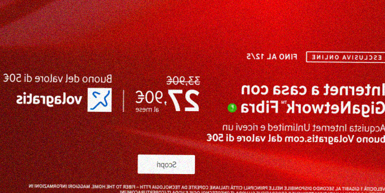 Con Vodafone Internet Unlimited in regalo un buono da 50 euro per Volagratis