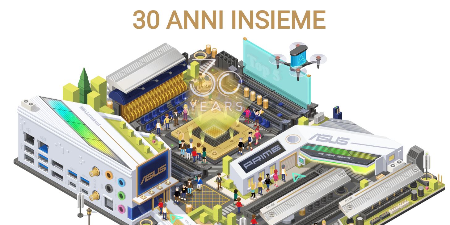 Concorso Asus 30 anni