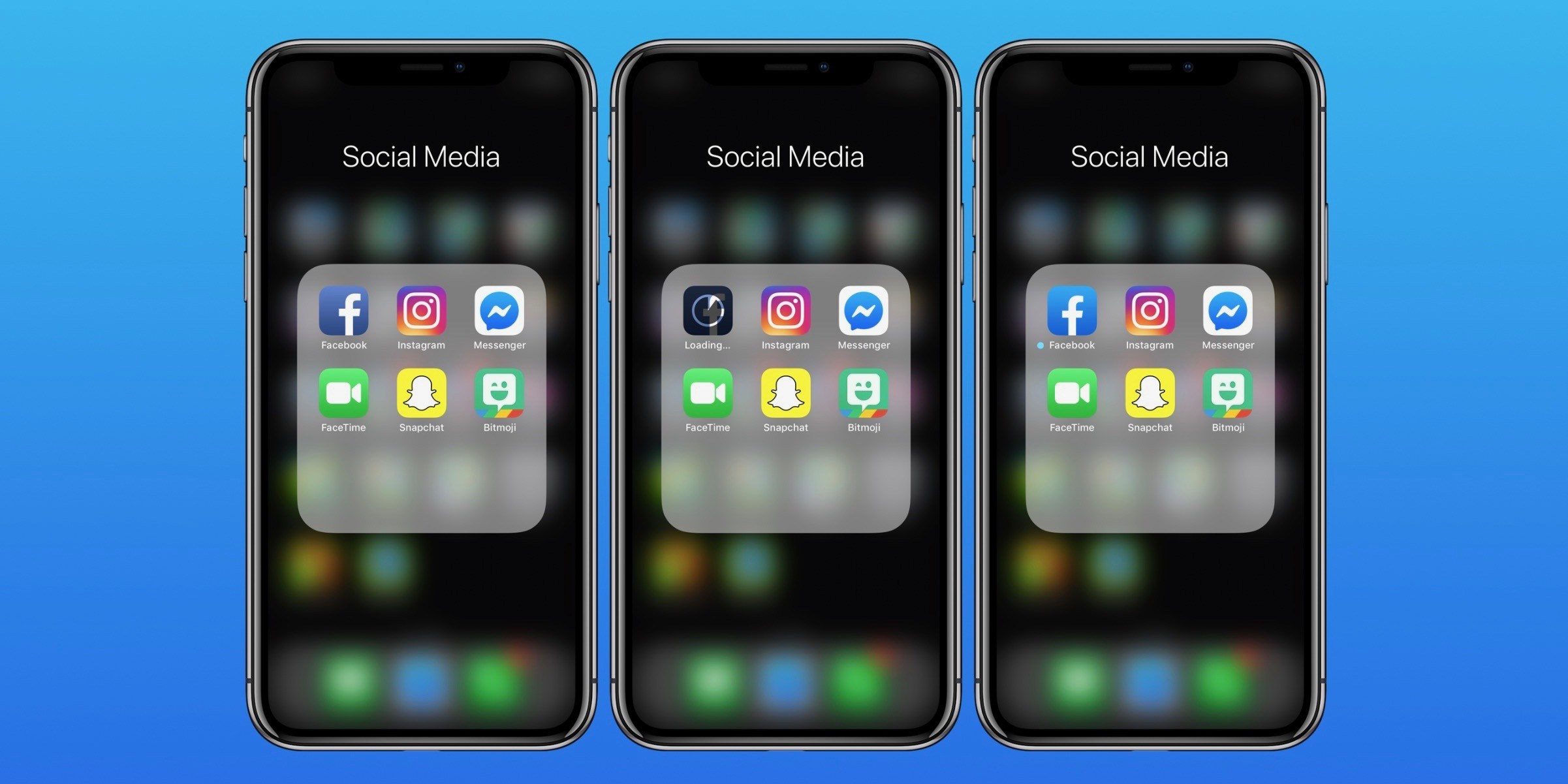 Facebook rinnova l'icona della propria app su iOS
