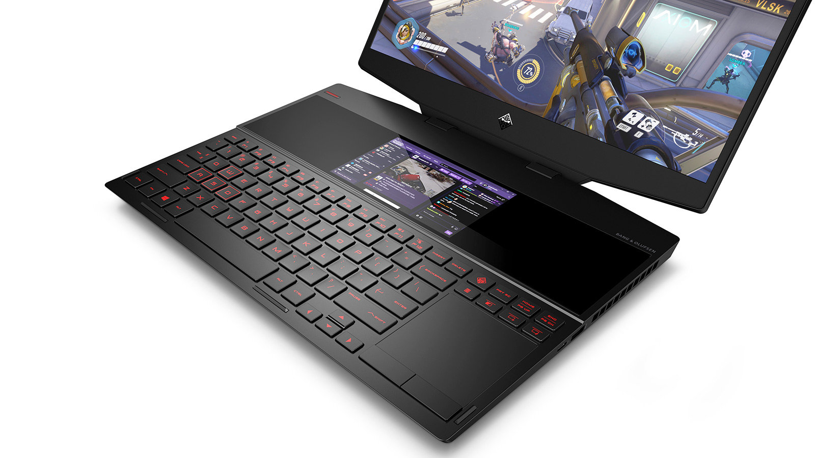 HP Omen X 2s è un nuovo futuristico laptop con doppio display a 240 Hz, Intel Core i9 e GPU RTX 20180