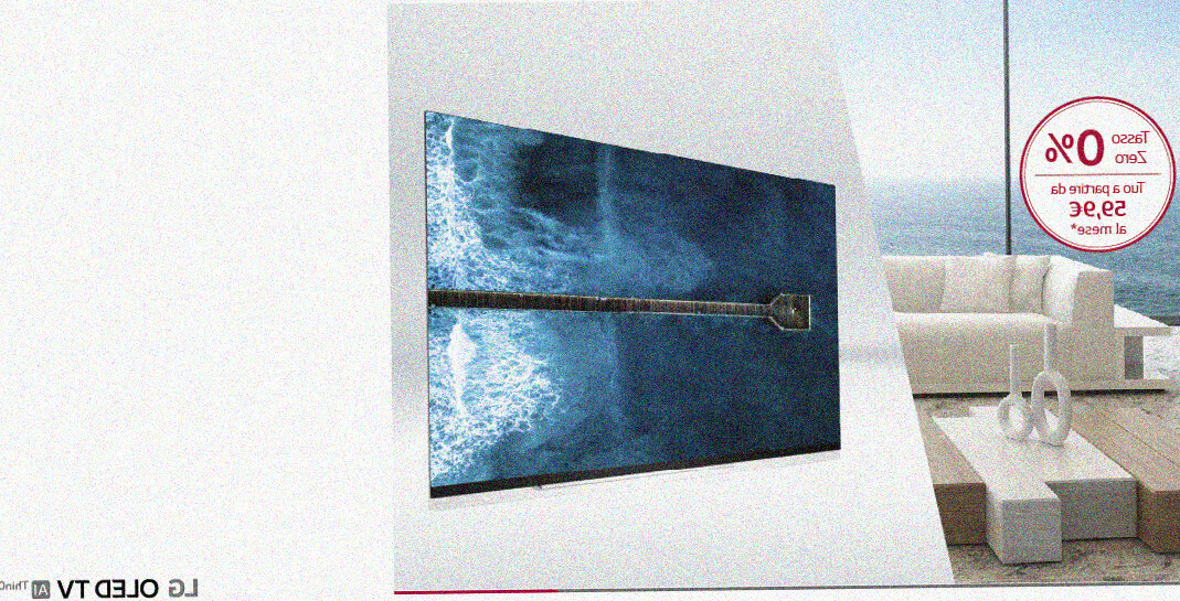 LG rimborsa 300 euro sull'acquisto di una TV OLED B9, C9 e E9 da 65"