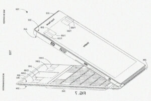 Microsoft Surface Pro 7 brevetto