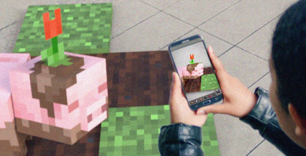 Microsoft ha mostrato un video teaser di Minecraft AR alla Build 2019