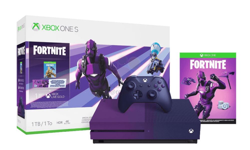 Xbox One S Fortnite Special Edition