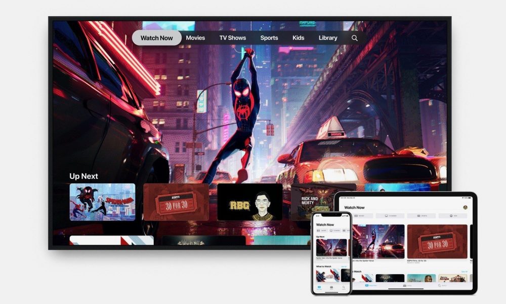 iOS 12.3 e tvOS 12.3 applicazione TV