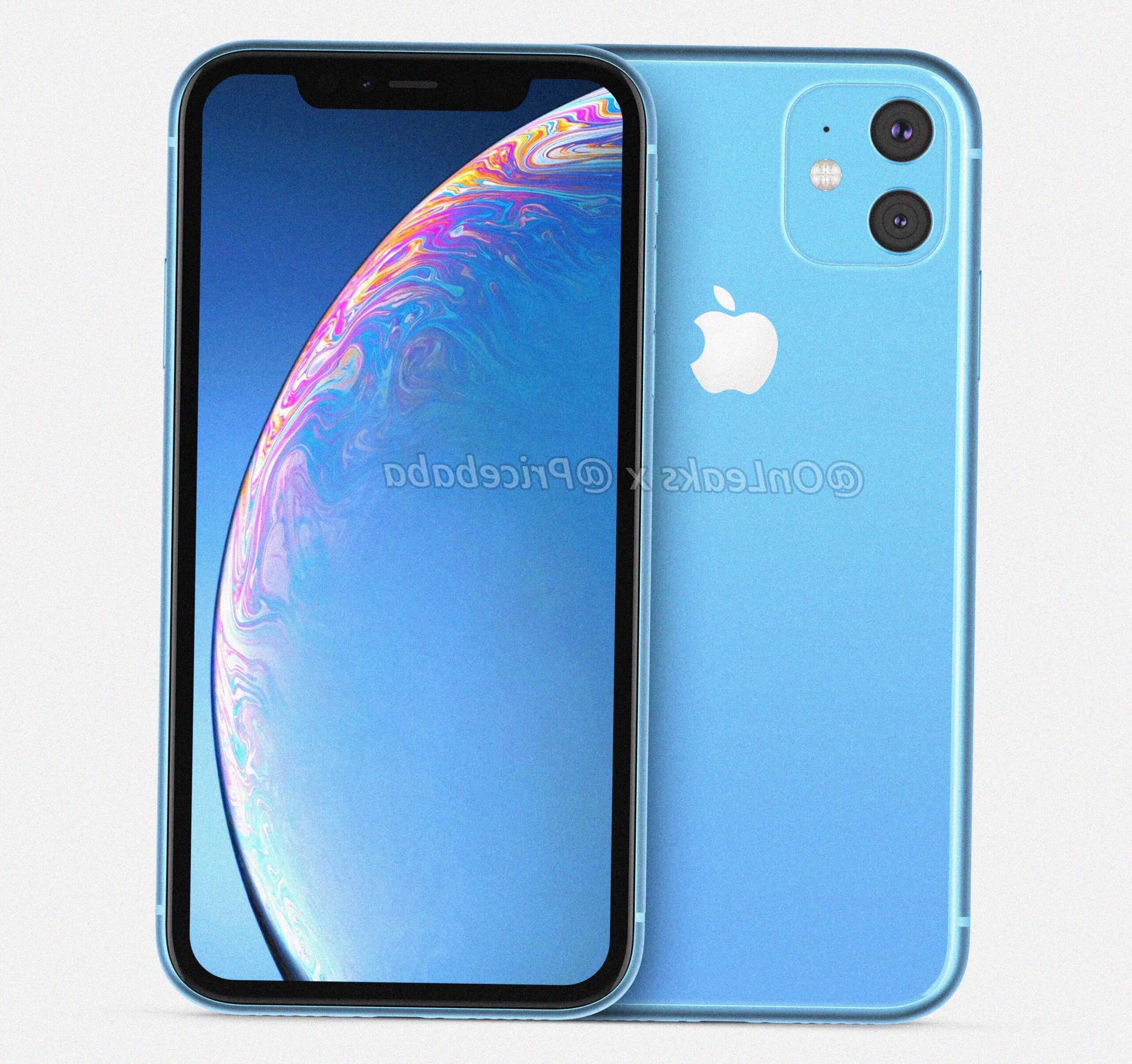 iPhone XR 2019 render