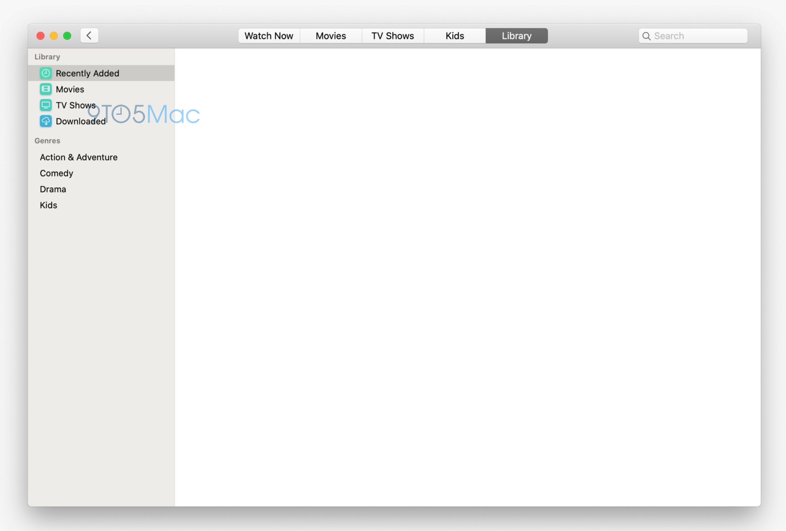 Ecco le prime immagini delle nuove app Music e TV di macOS 10.15 2