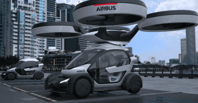 Airbus taxi volante