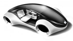 Apple Car guida autonoma concept
