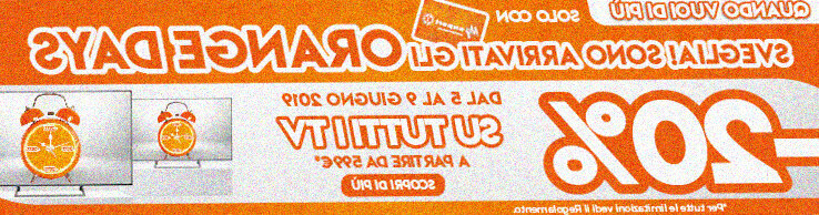 Expert Orange Days: -20% su tutti i TV dal 5 al 9 giugno