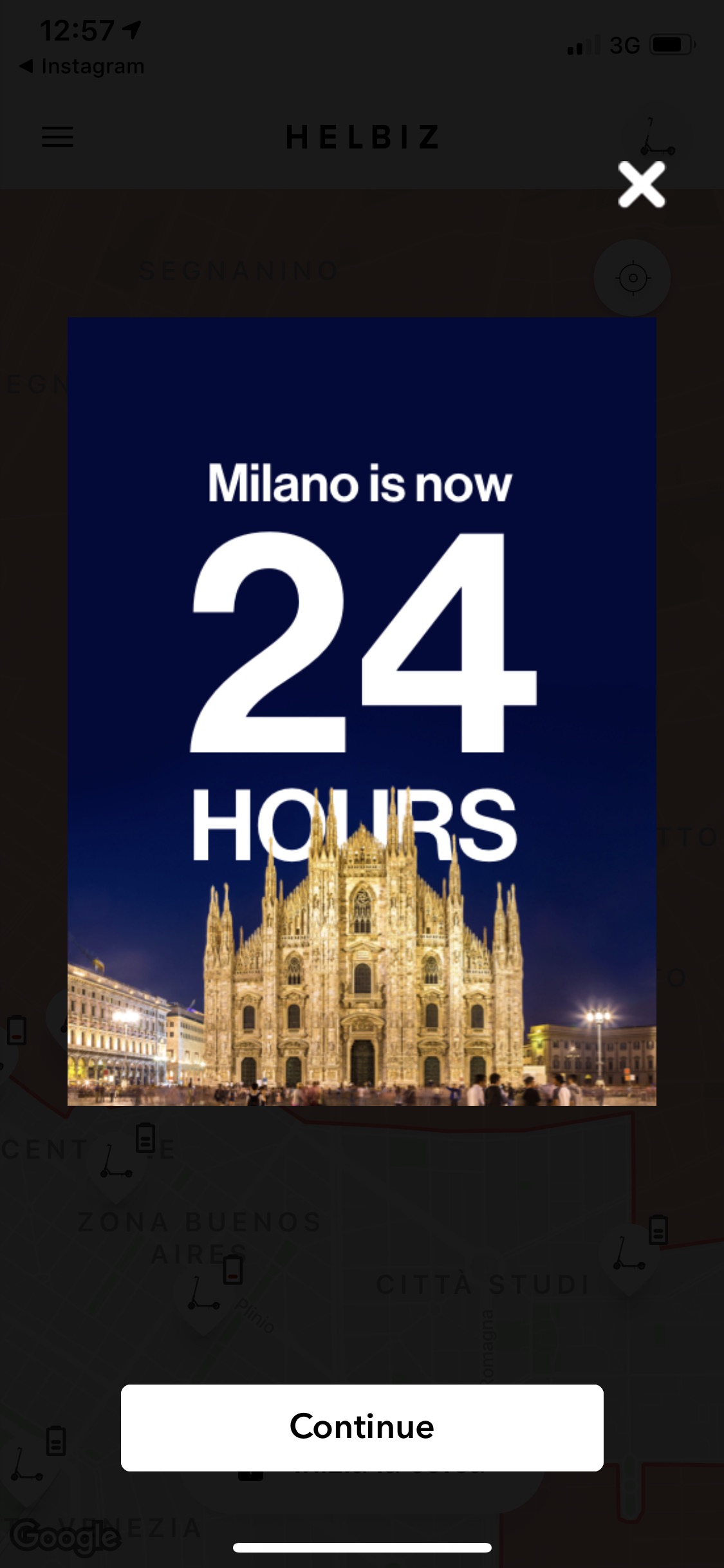 Helbiz estende il servizio a Milano anche alla notte 1