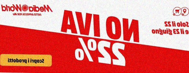 Da MediaWorld torna il NO IVA: sconti pazzi su quasi tutto il catalogo