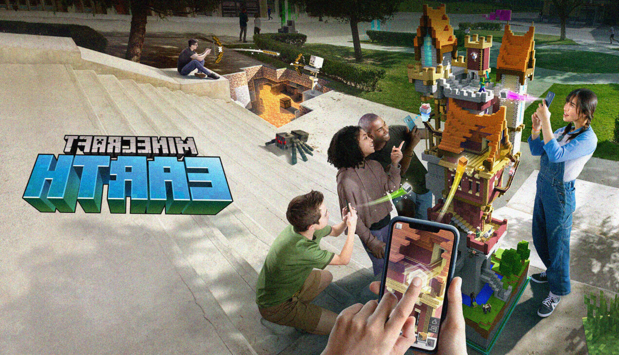 Microsoft ha mostrato una demo live di Minecraft Earth in AR presso la WWDC 2019