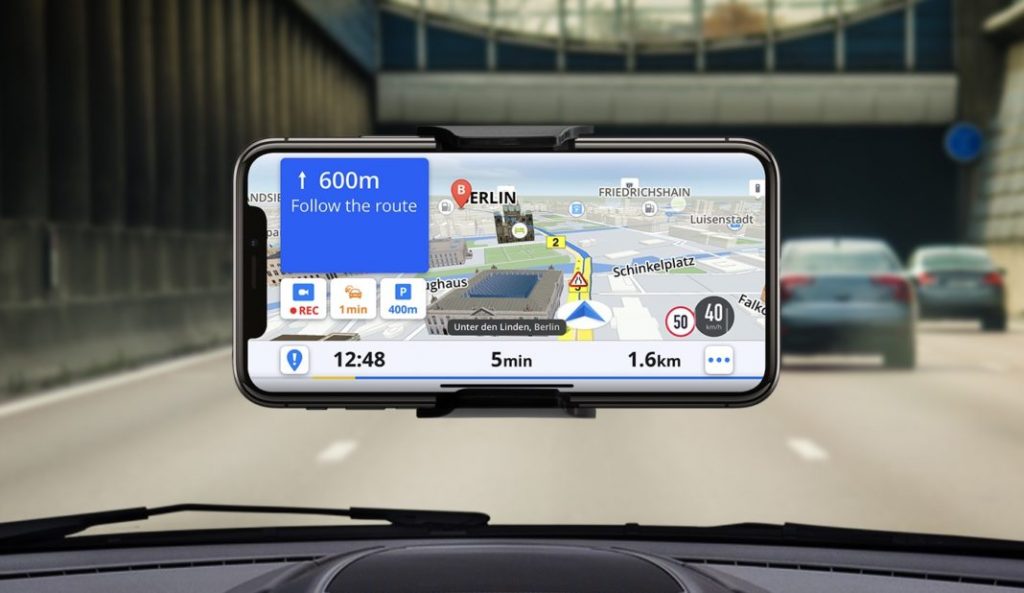 Sygic per iPhone dashcam