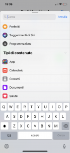 Comandi Rapidi Shortcuts iOS Apple iPhone iPad