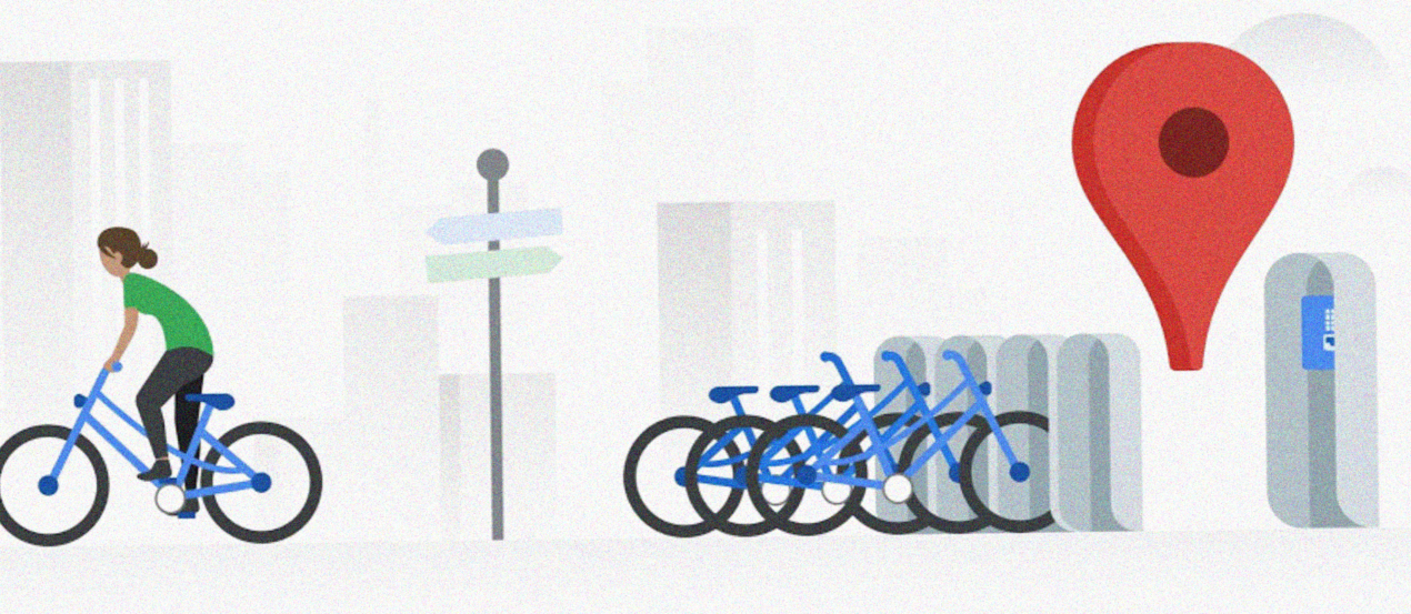 Google Maps ora mostra i dati del bike sharing in 24 nuove città