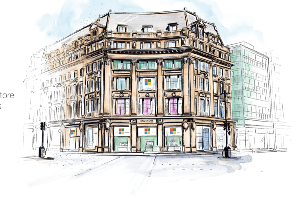 Apre oggi il primo Microsoft Store europeo a Londra